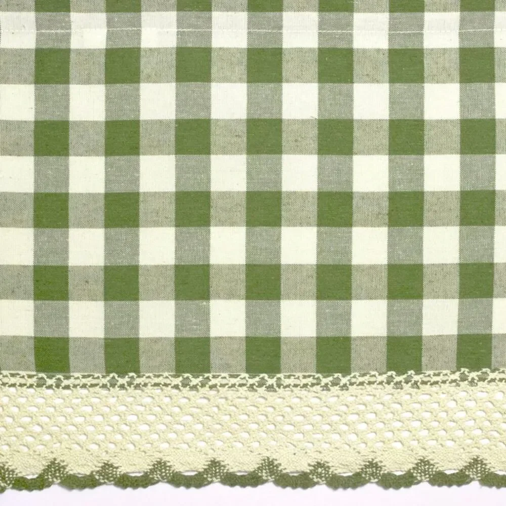 Woven Trends Designer Home Modern Kitchen Curtain Panels, 24L x 29W Inches